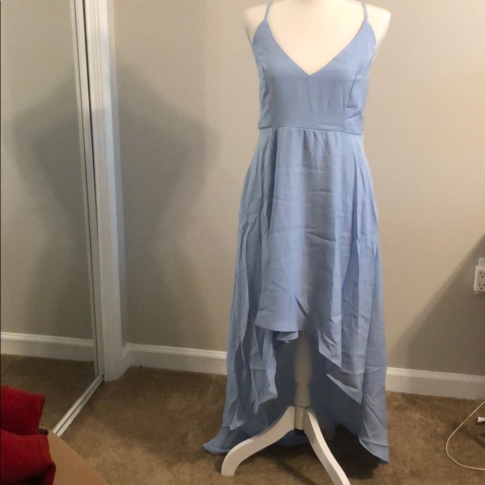 Light blue dress